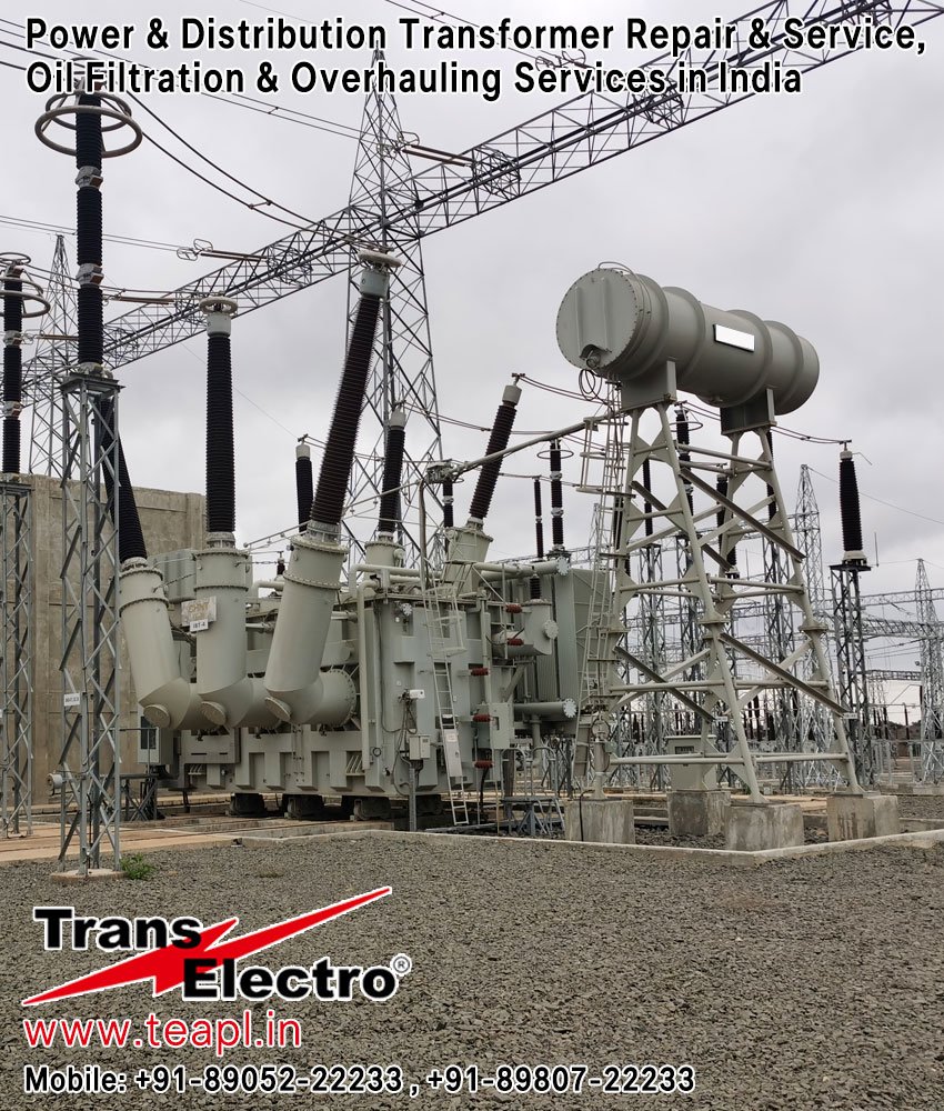 Power Transformer Repair, Service Overhauling Services company in India Gujarat Valsad +91-8905222233, +91-8980722233 https://www.teapl.in