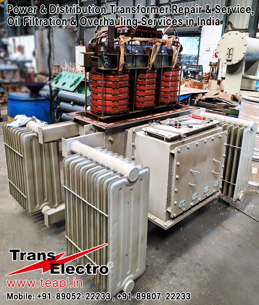 Power Transformer Repair, Service Overhauling Services company in India Gujarat Valsad +91-8905222233, +91-8980722233 https://www.teapl.in