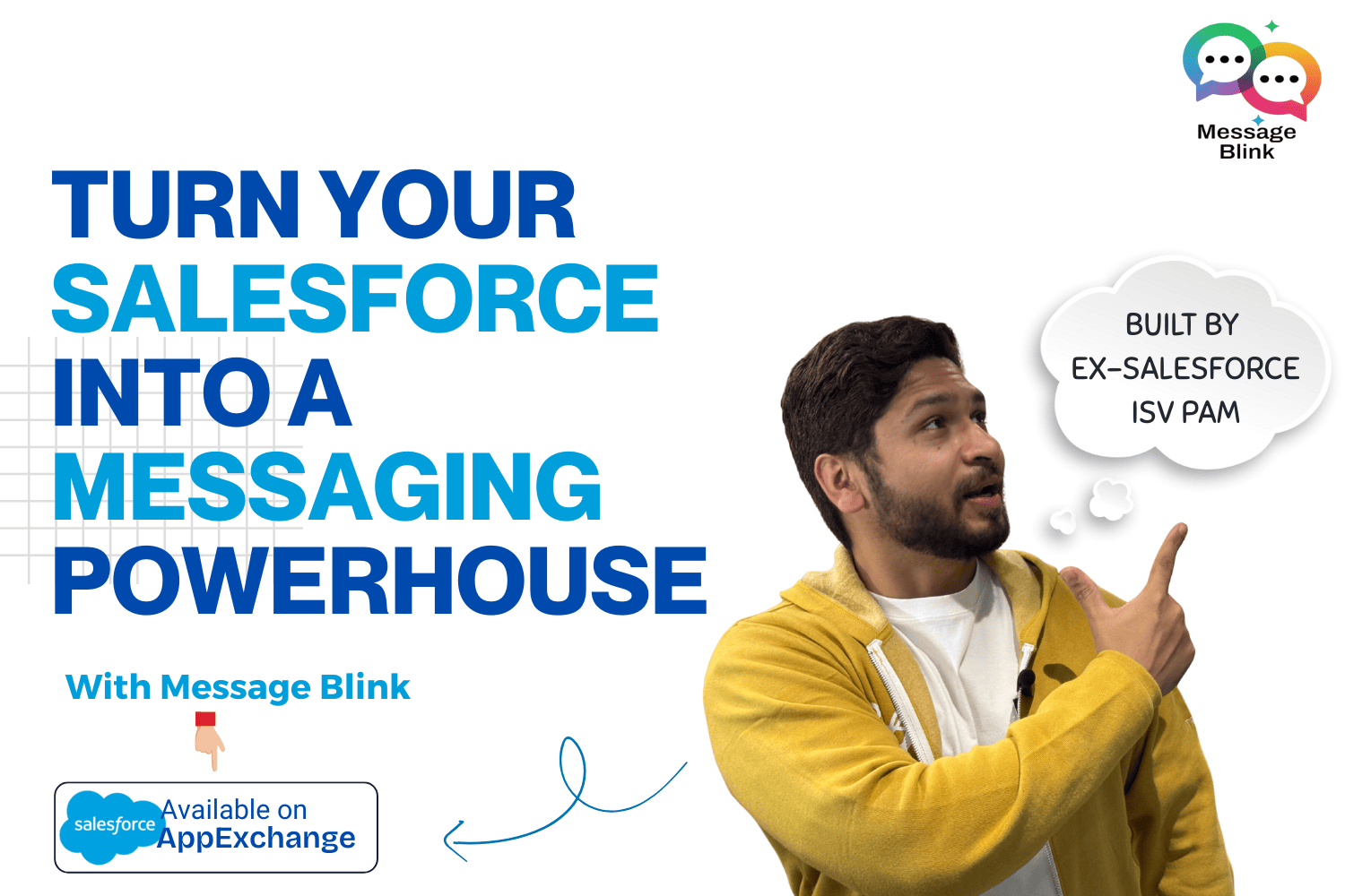 Message Blink- Salesforce SMS Messaging App