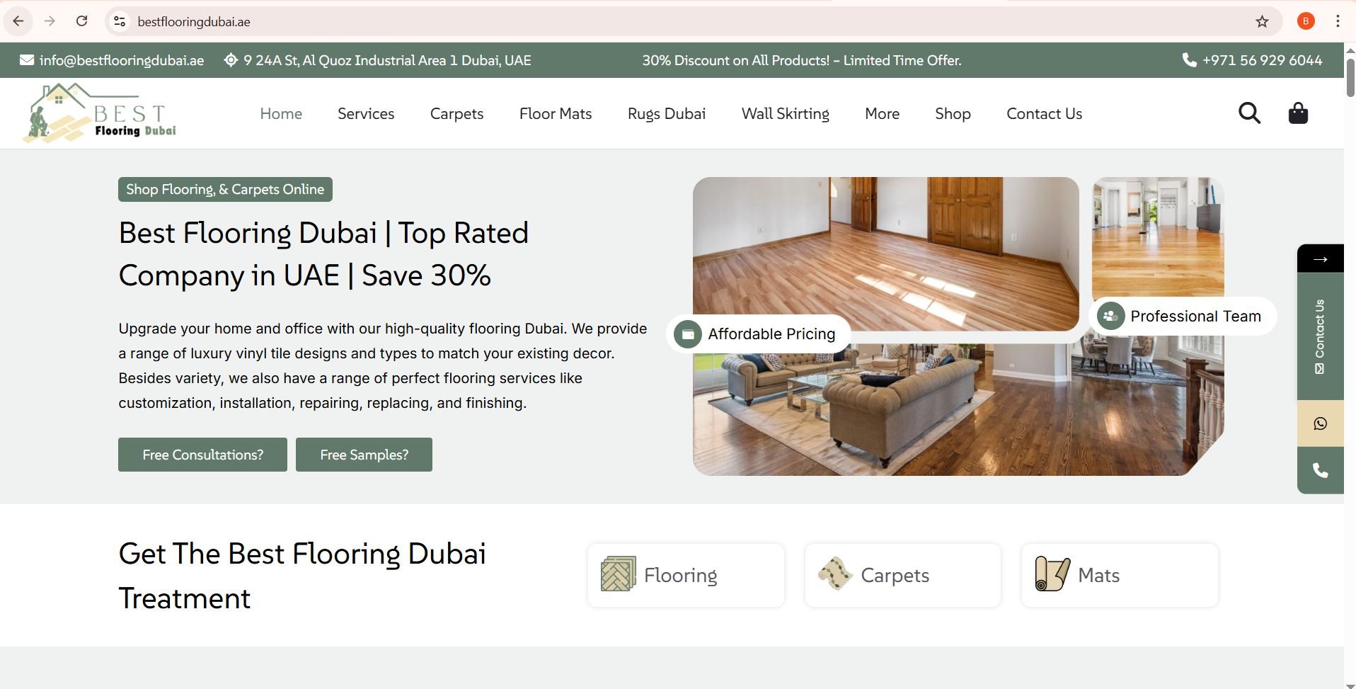 Buy Carpet Dubai From Us | Dubai’s No. # 01 Flooring Company