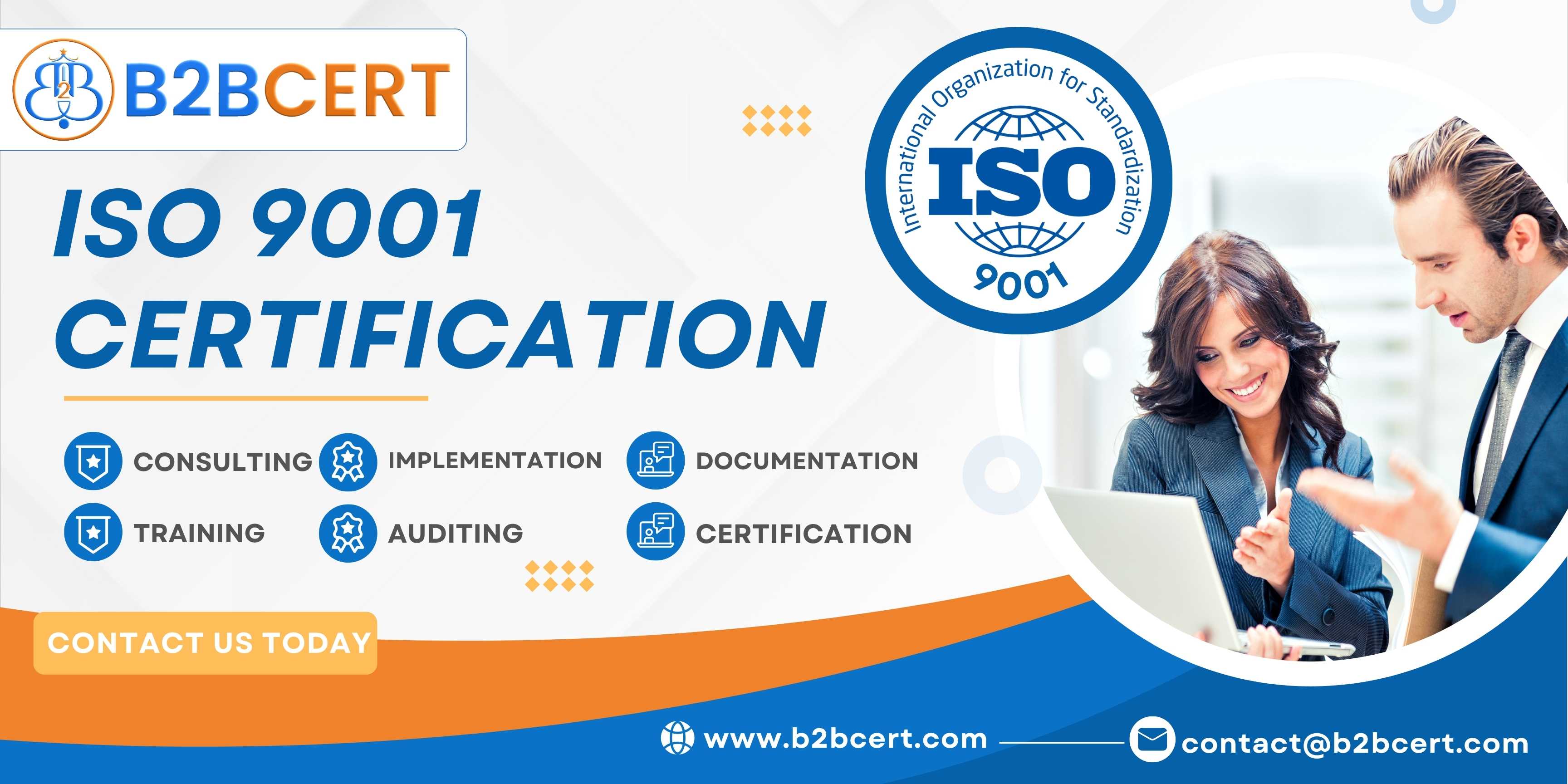 B2B Cert: ISO 9001 Certification Services in Oakland