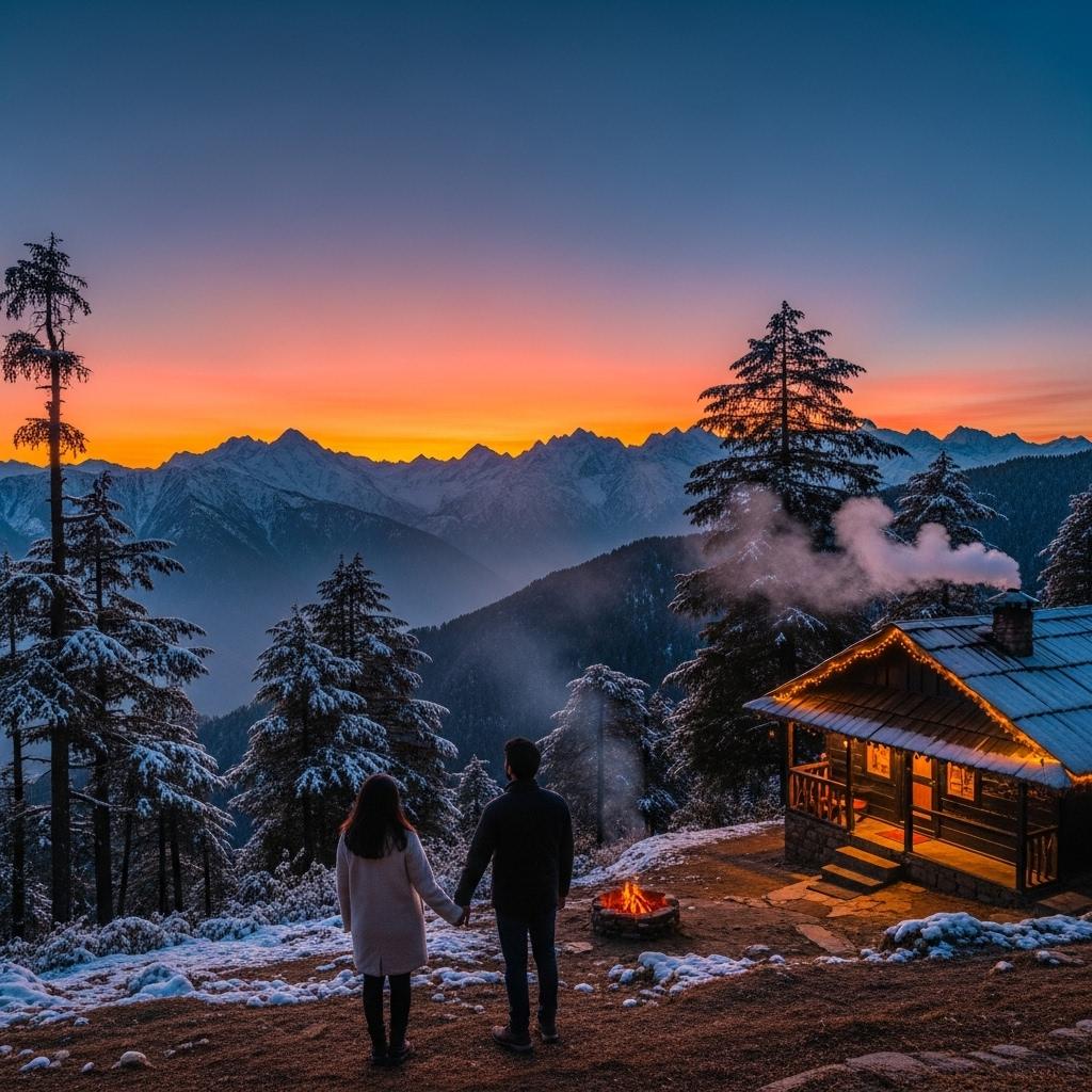 Auli Honeymoon Package With BizareXpedition