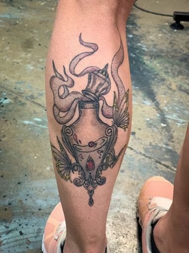 A Saber Needle Tattoo