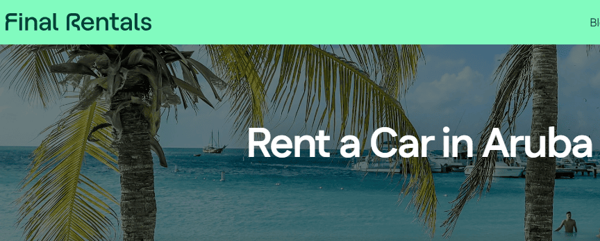 FinalRental Aruba