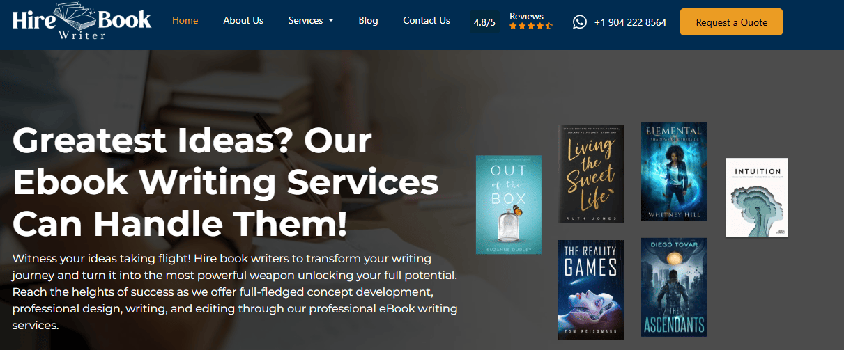 Hire Book Writers